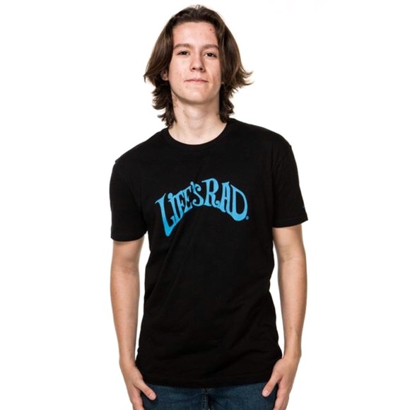 Life's Rad Logo T-Shirt Size Small - Picture 2 of 5
